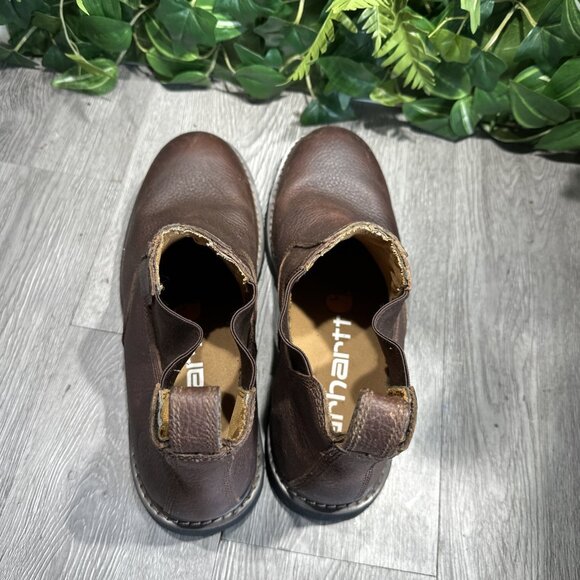 Carhartt Men's Romeo 4" Leather Waterproof Soft Toe Work Boots Size 11 M - Picture 6 of 10